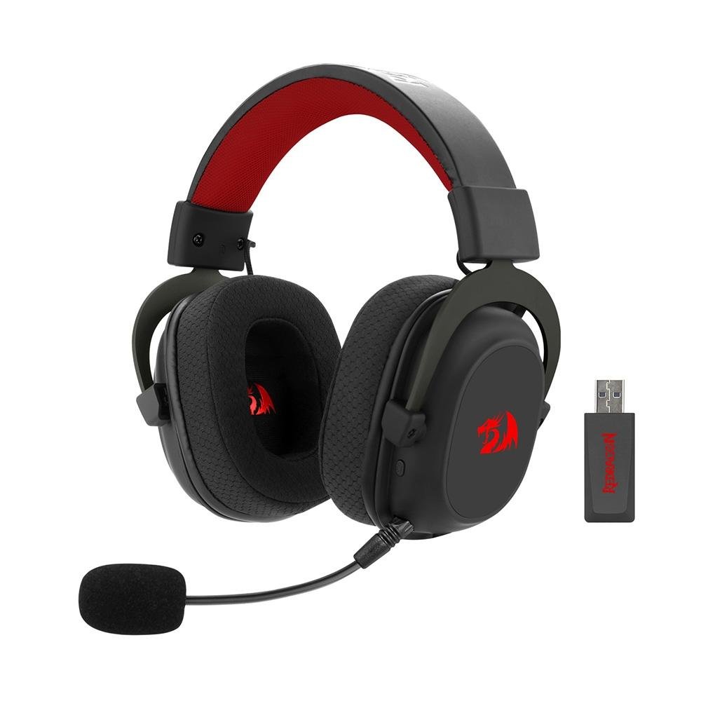 HEADSET GAMER REDRAGON ZEUS PRO PRETO
