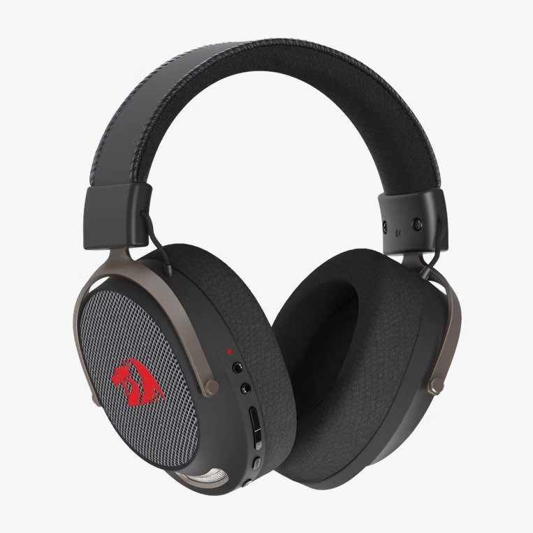 HEADSET GAMER REDRAGON ARROW PRETO SEM FIO 2.4, BLUETOOTH, USB - H858