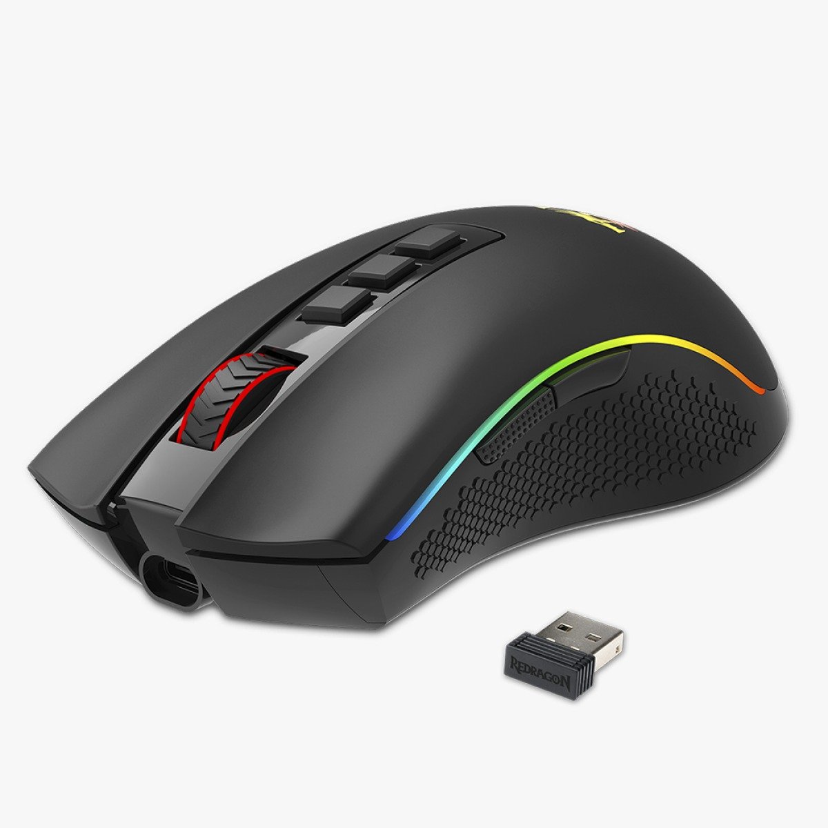 MOUSE GAMER REDRAGON COBRA PRO PRETO S/ FIO